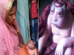 印度產婦目睹自己的產下的外星寶寶後，嚇得請助產士拿開…不料卻被當地人當成寳！